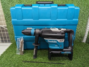 中古品 makita マキタ SDS-maxシャンク 40mm 18V+18V=36V 充電式ハンマドリル HR400DZKN 本体 + ケース