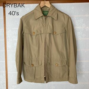 40s Drybak huting jacket ドライバック ハンティング