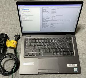 DELL Latitude5300 Core i7-8665U 1.9GHz/メモリ32GB/SSD256GB/OSなし/BIOS起動確認のみ