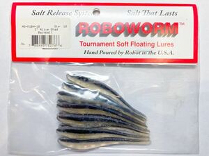 ★新品★ ROBOWORM ロボワーム Alive Shad アライブシャッド 3インチ 10本 ⑫ 検)シャッドインパクト シャッドシェイプ ドライブスティック