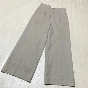 3872☆ UNITED ARROWS GREEN LABEL RELAXING ボトムス スラックス レディース 40 グレージュ