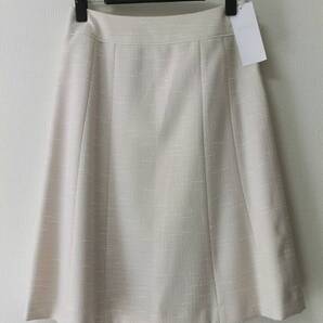 【any SiS】 エニィスィス スカート 2 / リップルボーダーストレッチ スカート / ベージュ / Mサイズ