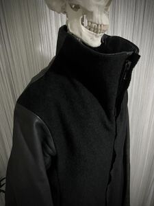 BORIS BIDJAN SABERI ライダース レザー ボリスビジャンサベリ ボリス エムエークロス m.a+ ma+