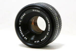 Ricoh xr Rikenon 50 мм F2 ★ Pentax K Mount ★ #515-22