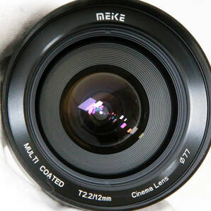 ★美品★ メイケ Meike MULTI COATED 12mm T2.2 Cinema Lens MFTマウント #516-15の画像6