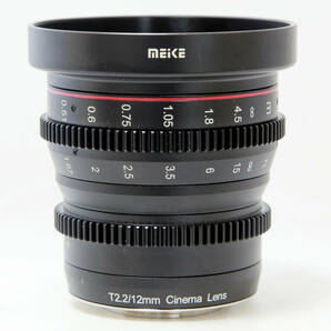 ★美品★ メイケ Meike MULTI COATED 12mm T2.2 Cinema Lens MFTマウント #516-15の画像4