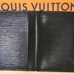 ルイヴィトン Louis Vuitton オーガナイザードゥポッシュ エピ ブラック 定期入れ リペア品の画像4