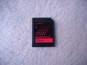 HITACHI　マルチメディアカード　MMC　16MB