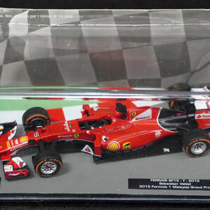 〇9 フェラーリSF15-T セバスチャン・ベッテル 2015  F1マシンコレクション 1/43 デアゴスティーニ 模型のみ ブリスター未開封の画像1