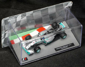 □18　メルセデスF1 W05 ハイブリッド　2014　　F1マシンコレクション　1/43　デアゴスティーニ 模型のみ　ブリスター未開封