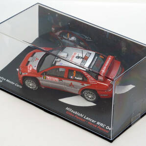 ●80 三菱 ランサー WRC 04 2004 ラリーカーコレクション 1/43 デアゴスティーニ 模型のみ の画像2