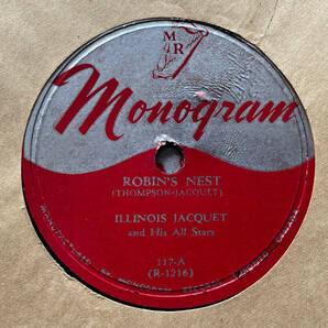 『ILLINOIS JACQUET』米盤 x15枚セット SP盤 VICTOR MERCURY MONOGRAM APOLLO 10inch 78rpm JAZZ カナダ盤の画像8