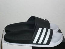 4★★★★即決！新品 adidas/アディダス アディレッタ TND/ ADILETTE TND 黒／白 US9.0/27.5cm 定形外郵便可_画像4