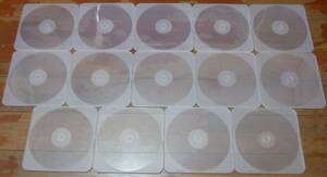 収納ケース CD DVD Blu-Ray等 ディスク用 薄型 16枚