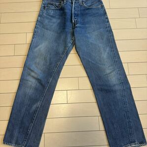 82年12月製 Levi's 501 赤耳 W30L31 ビンテージデニムの画像1