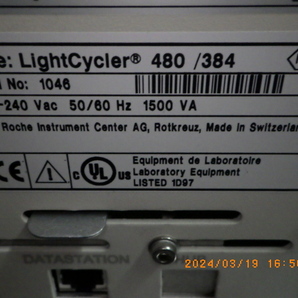 Roche リアルタイムPCR LIGHTCYCLER480の画像2