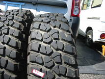 BFGoodrich グッドリッチ Mud-Terrain マッドテレーン T/A KM2 255/85R16 M＋S 4本セット中古品_画像5