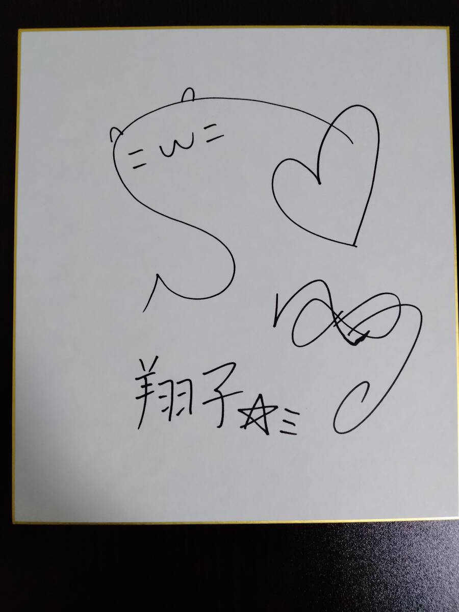 Autographed colored paper Saint Seiya Saintia Sho Shoko Suzuki Aina, comics, anime goods, sign, Hand-drawn painting