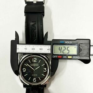 OFFICINE PANARAI オフィチーネ パネライ LUMINOR PANARAI ルミノール パネライ 8DAYS 3000本限定モデル メンズ 腕時計 自動巻 稼働品の画像6