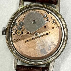 【稼働品】OMEGA オメガ Seamaster シーマスター 自動巻き メンズ腕時計 デイト ブラウン文字盤 社外ベルトの画像9