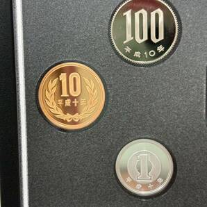 明石海峡大橋開通記念 1998年 プルーフ貨幣セット Mint Bureau Japan 大蔵省造幣局 平成10年 美品の画像4