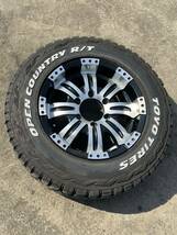 中古品 純正タイヤ 2021年モデル TOYO Tires OPEN COUNTRY R/T LT225/70R16 102/99Q 良好な状態の トーヨータイヤ 4本セット_画像5