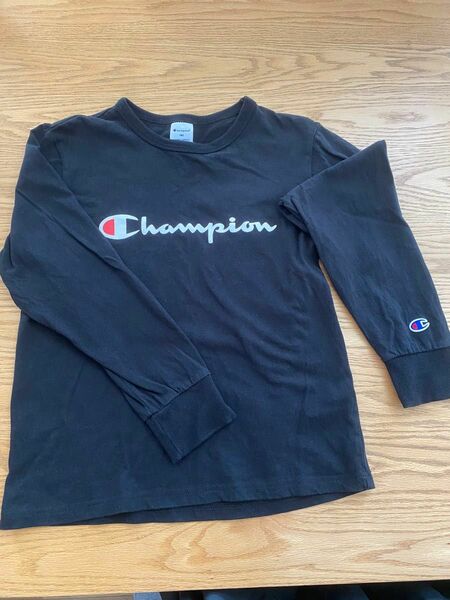 チャンピオン ロンT 長袖Tシャツ 黒 Champion