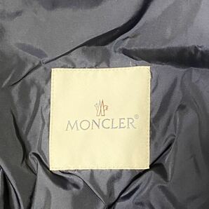 MONCLERモンクレール 今からの季節に最適 ジャケット ほぼ新品 ネイビー の画像7
