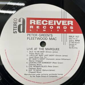 Peter Green's Fleetwood Mac Live at The Marquee/UK美盤の画像4