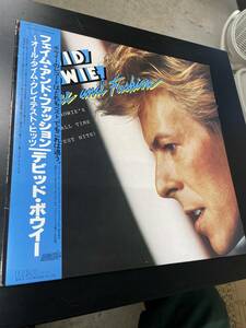 帯付美盤LP/ David Bowie / Fame and Fashion /デビッドボウイ フェイムアンドファッション