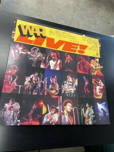 【国内盤/見開き/2LP美盤】War / Live