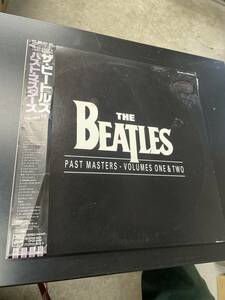 LP レコード 帯付き/ The Beatles ビートルズ PAST MASTERS パスト・マスターズ VOLUMES ONE&TWO 