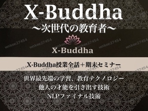 【仙人さん】X-Buddha~次世代の教育者~完全版 ①第1～5ステージ全60話 ②期末セミナー第1～3ステージ ③瞬間リーディング ④秘密おまけ動画