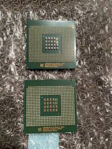 Intel CPU Xeon 2.8Ghz SL6VL 2個セット