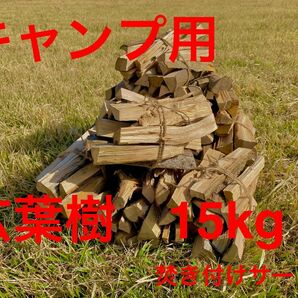 キャンプ用小割薪20センチ 広葉樹15キロ