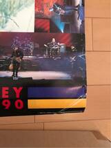 送料込 Paul McCartney 大型ポスター world tour 1989/90_画像2