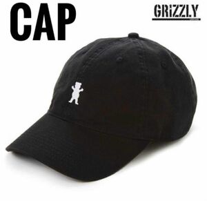 GRIZZLY OG Bear Logo Dad Hat キャップ グリズリー 帽子 ブラック CAP