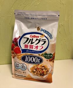 コストコ カルビー フルグラ 糖質オフ 1000g