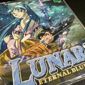 セガサターン LUNAR2 ETERNAL BLUE 帯付きの画像2