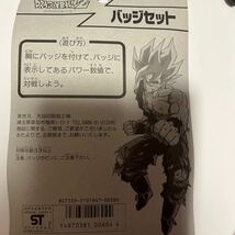 貴重　ドラゴンボール　缶バッジ　バッジセット　トランクス　ピッコロ　悟空　チャオズ　ベジータ_画像3