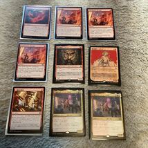 人気★MTG 赤 安価優良カード9枚セットまとめ売り_画像1