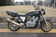 訳あり☆エンジン実働☆ 【XJR1200　平成8年車】 FCRキャブ！ヨシムラ製集合管！ カスタム多数_画像4