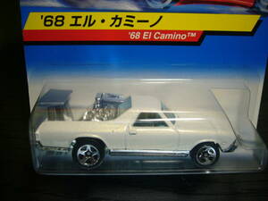 ①　HW　日本版ホットウィール　６８’エルカミーノ　68' El Camino　未開封　新同　美品