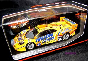 【Ma】ミニチャンプス☆1/43 530224376 マクラーレン F1 GTR JGTC02 イエローコーン Hattori/Tajima 日本GPチャンピオン3840台限定