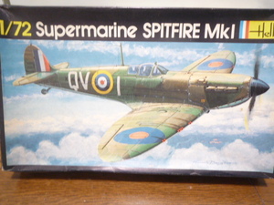 値下げ Heller 1/72 Spitfire Mk.1