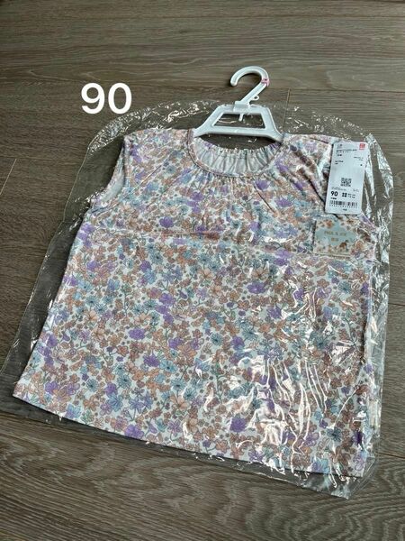 新品　UNIQLO ユニクロ　ポールアンドジョー　半袖トップス　90cm 女の子