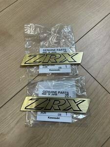 zrx400 サイドカバーエンブレム　カワサキ純正