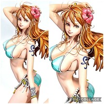 二次元 リペイント ナミ 完成品 頭髪追加 顔の描き直し ワンピース GLITTER&GLAMOROUS フィギュア 美少女 リアルタッチ_画像9