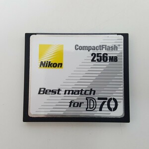 [ CompactFlash 256MB ]Nikon Nikon Compact Flash CompactFlash 256MB memory card D70