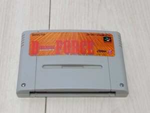 即決SFC ディメンションフォース 動作確認済 スーパーファミコン アスミック縦スクロールシューティングゲーム